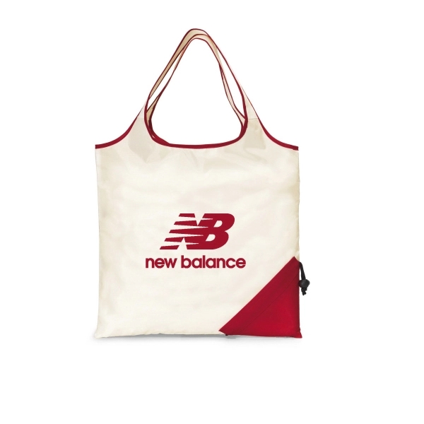 Foldaway shopper bag with 18" shoulder straps.... from ASI 56070 Gemline / Gemline®