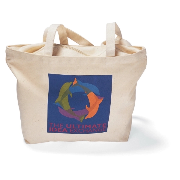 18"L x 13"H x 5"W tote bag made of 12 oz.... from ASI 56070 Gemline / Gemline®
