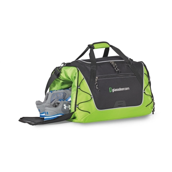 Sport duffel with bungee cords for extra storage.... from ASI 56070 Gemline / Gemline®