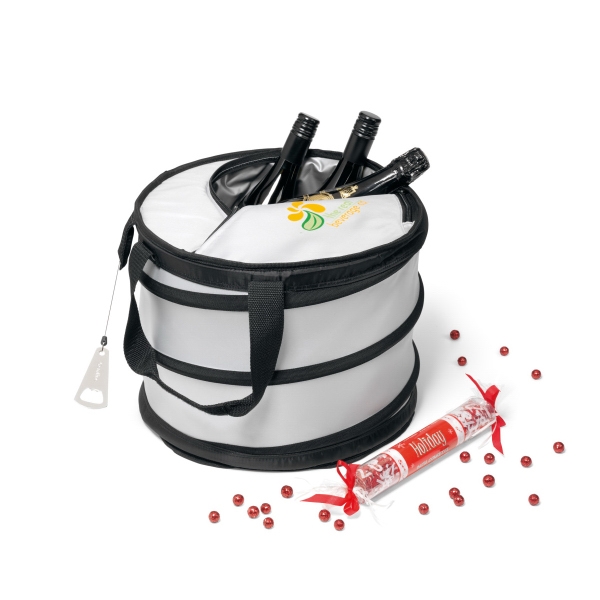 28-can polyester collapsible party cooler with retractable metal bottle opener.... from ASI 56070 Gemline / Gemline®