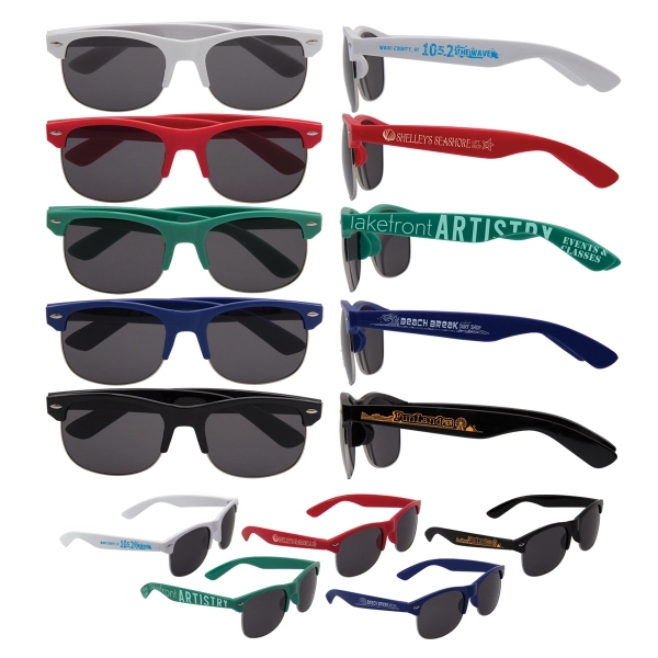 Plastic sunglasses with shatter-resistant frames and customization.... from ASI 62190 Illini
