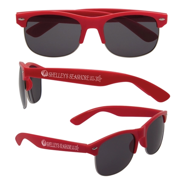 Plastic sunglasses with shatter-resistant frames and customization.... from ASI 62190 Illini