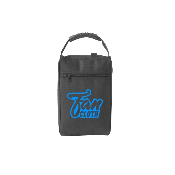 13.5" x 9" x 5" polyester shoe travel bag with zipper... from ASI 37980 Bagworld