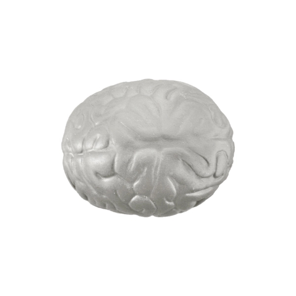 Brain stress reliever in Gray, Blue, Yellow, Red, Green and Rainbow.... from ASI 74779 O & S Supply Company LLC / O & S Supply Company