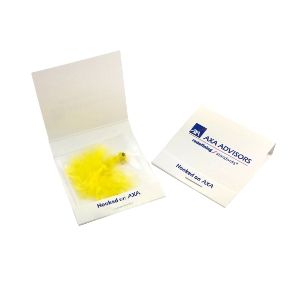 Ice and Crappie jig lure in matchbook... from ASI 33300 Al's Goldfish Lure Co