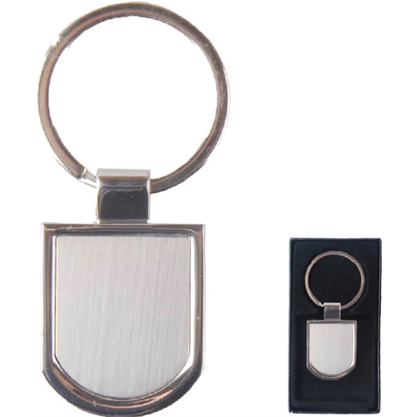 Rectangular shape chrome metal key holder with gift case... from ASI 74585 Nu Promo International / Nu Promo Line