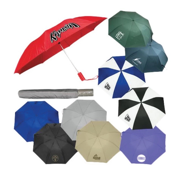 Automatic nylon umbrella with matching case, 43" arc.... from ASI 31570 Advantage Industries / AdVantage Line®