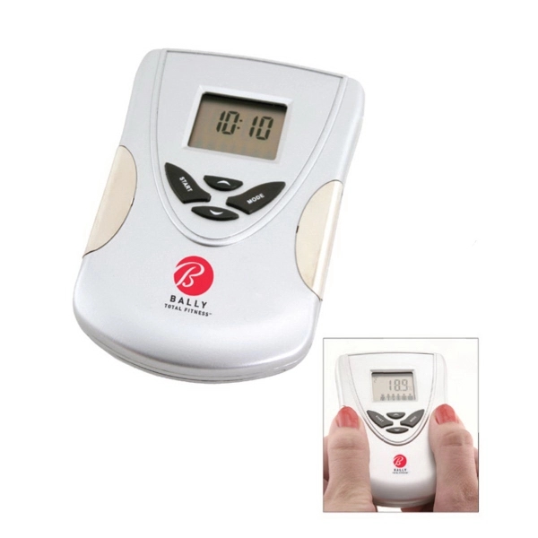 Body fat analyzer with alarm clock.... from ASI 31570 Advantage Industries / AdVantage Line®