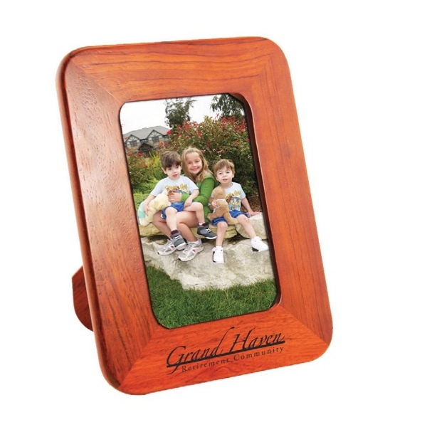 Solid Wood Photo Frame With Easel Back, holds 4" x 6"... from ASI 31570 Advantage Industries / AdVantage Line®