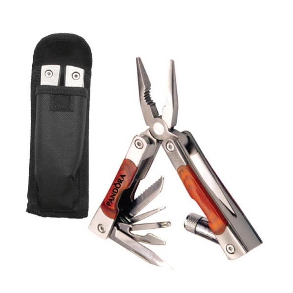 9-Function Multi-tool w/Pouch... from ASI 31570 Advantage Industries / AdVantage Line®