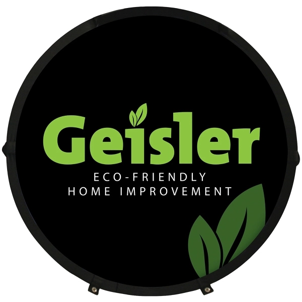 39.37" Circle Pop-Up Banner... from ASI 80228 Quinn
