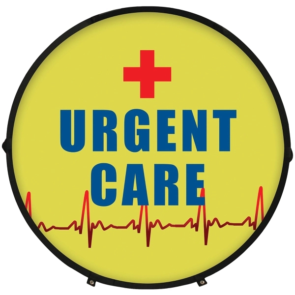 59" Circle Pop-Up Banner... from ASI 80228 Quinn