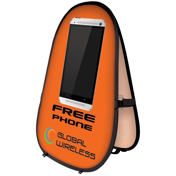 39.37" x 66.9" Vertical Pop-Up Banner... from ASI 80228 Quinn