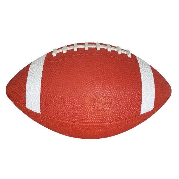 Customizable 12.5" mid-size rubber football.... from ASI 55675 Galaxy Balloons Inc / Galactic Fun Time Line