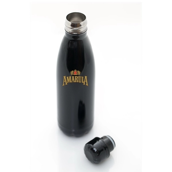 Double wall 18/8 grade stainless steel thermal bottle with vacuum insulation... from ASI 40544 Binaco / Binaline