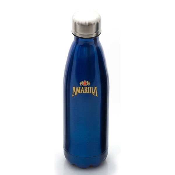 Double wall 18/8 grade stainless steel thermal bottle with vacuum insulation... from ASI 40544 Binaco / Binaline