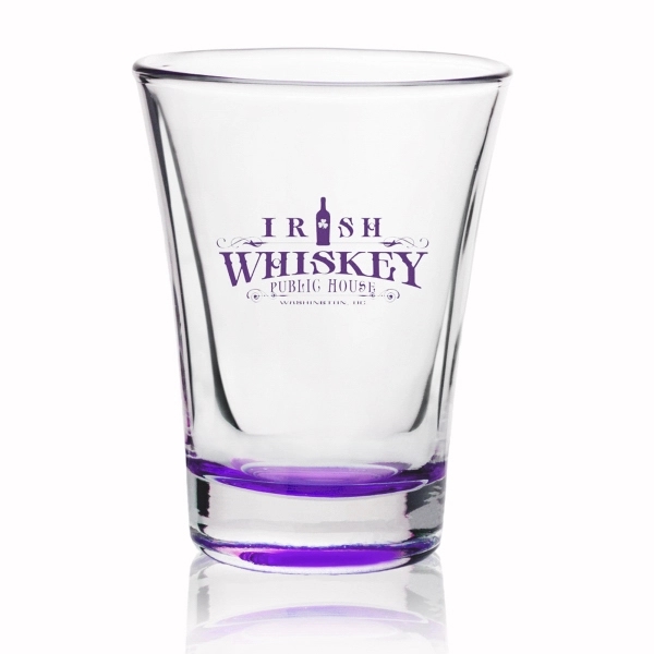 2 oz. clear shot glass, measuring 3.9"H x 2.1" rim x... from ASI 39552 BEL Promo