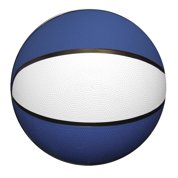 7" mini rubber basketball that features a re-inflatable athletic valve.... from ASI 55675 Galaxy Balloons Inc / Galactic Fun Time Line