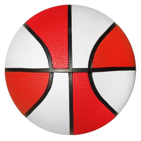 7" mini rubber basketball that features a re-inflatable athletic valve.... from ASI 55675 Galaxy Balloons Inc / Galactic Fun Time Line