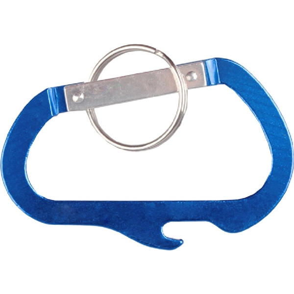 Carabiner with Bottle Opener and Key Ring... from ASI 74585 Nu Promo International / Nu Promo Line