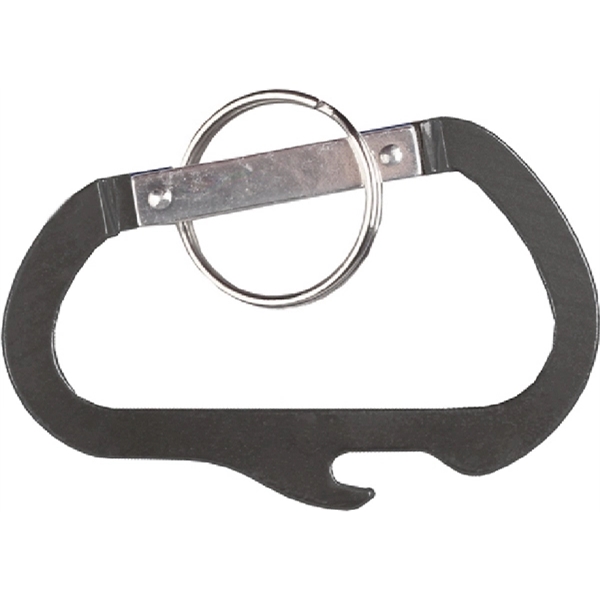 Carabiner with Bottle Opener and Key Ring... from ASI 74585 Nu Promo International / Nu Promo Line