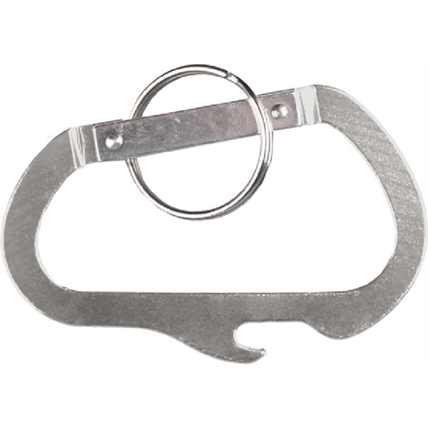 Carabiner with Bottle Opener and Key Ring... from ASI 74585 Nu Promo International / Nu Promo Line