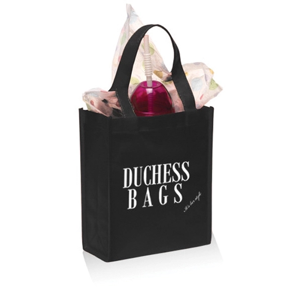 8.25" x 10" non-woven gift bag with reinforced straps.... from ASI 39552 BEL Promo