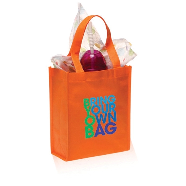 8.25" x 10" non-woven gift bag with reinforced straps.... from ASI 39552 BEL Promo