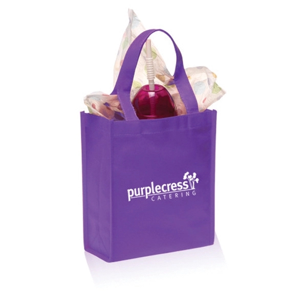 8.25" x 10" non-woven gift bag with reinforced straps.... from ASI 39552 BEL Promo