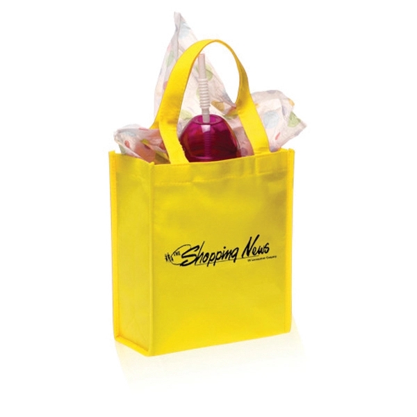 8.25" x 10" non-woven gift bag with reinforced straps.... from ASI 39552 BEL Promo