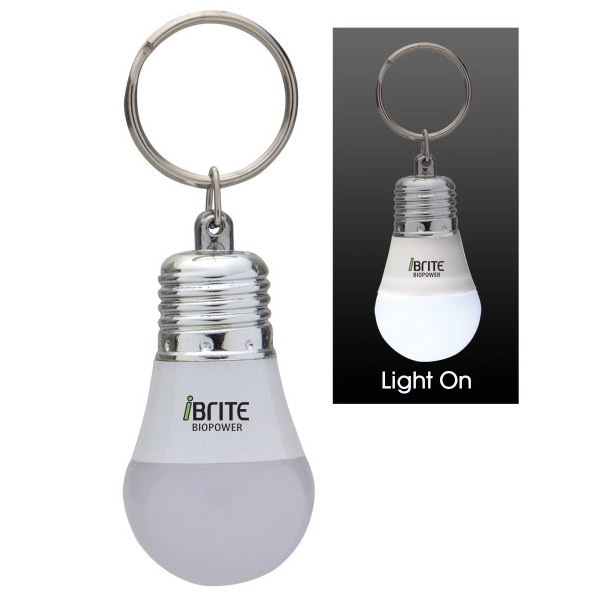 2" x 1" x 1" customizable light-up key tag, shaped as... from ASI 62190 Illini