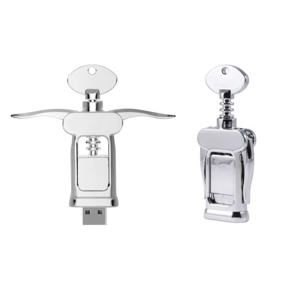 Metal retractable hi-speed USB 2.0 drive... from ASI 34256 ALL-IN-ONE / ALL-IN-ONE® All In One® Allinone AllInOne® allinoneline