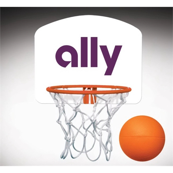Basketball play set with 4" ball, 9.5" hoop with net, and... from ASI 68207 MAC Specialties Ltd / Sport Products