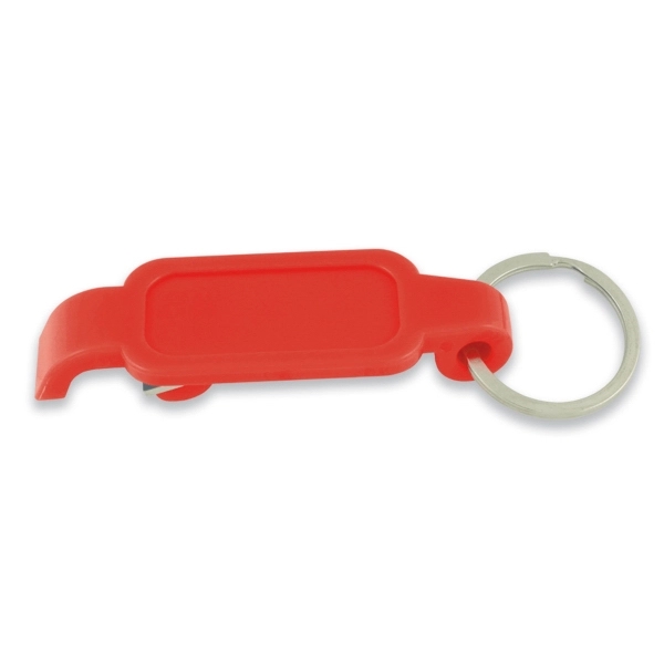 Bottle Opener Keychain with large imprint area.... from ASI 93520 Ventura Inc