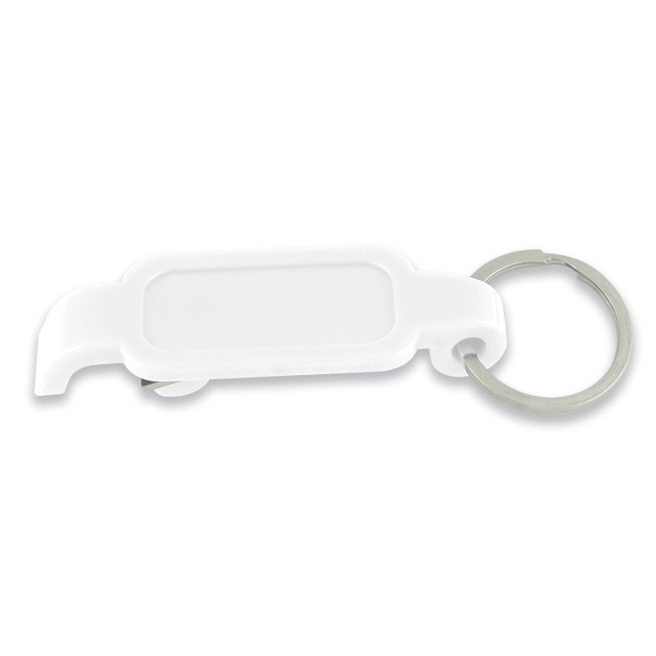 Bottle Opener Keychain with large imprint area.... from ASI 93520 Ventura Inc