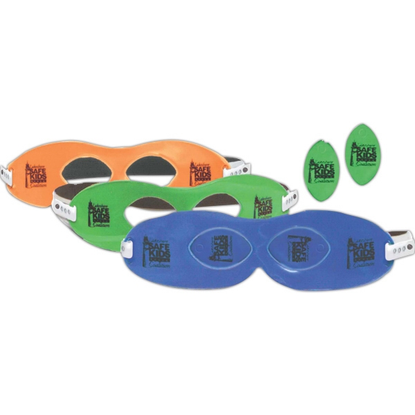 Reflective mask, 8 1/2" x 2 1/2".... from ASI 71032 ZZ MERGED - Mi Line by Fey / Reflectix by Fey