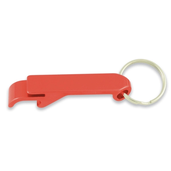 Aluminum Bottle Opener Keychain with Split Ring.... from ASI 93520 Ventura Inc