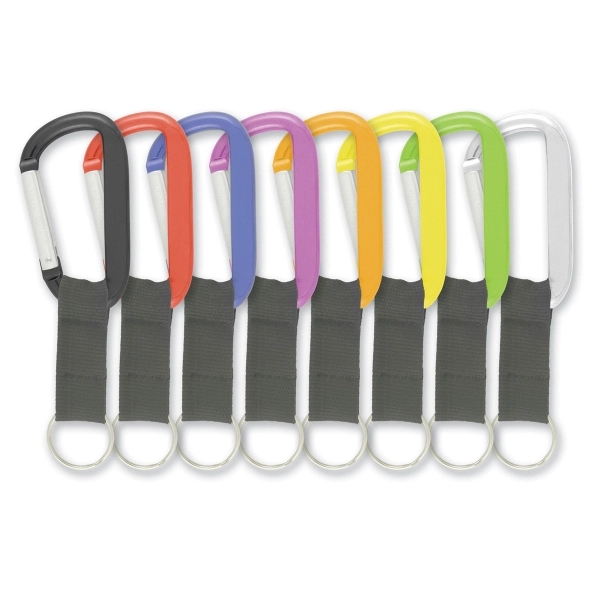 Large Carabiner with Strap made of high grade anodized aluminum.... from ASI 93520 Ventura Inc