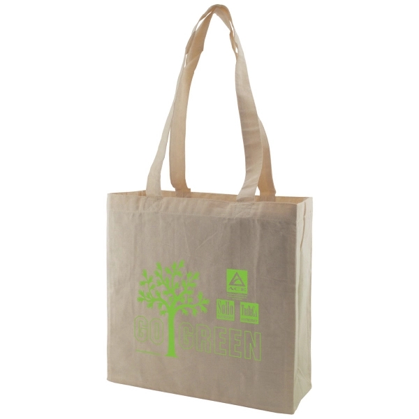 13" x 13" x 5" cotton canvas tote bag with 28"... from ASI 75731 PWS / Pacific Western Sales/PWS