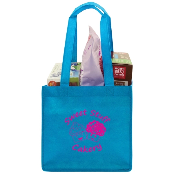 10" x 10" x 10" Hexa tote in cube shape; includes... from ASI 75731 PWS / Pacific Western Sales/PWS