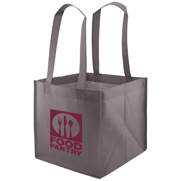 10" x 10" x 10" Hexa tote in cube shape; includes... from ASI 75731 PWS / Pacific Western Sales/PWS