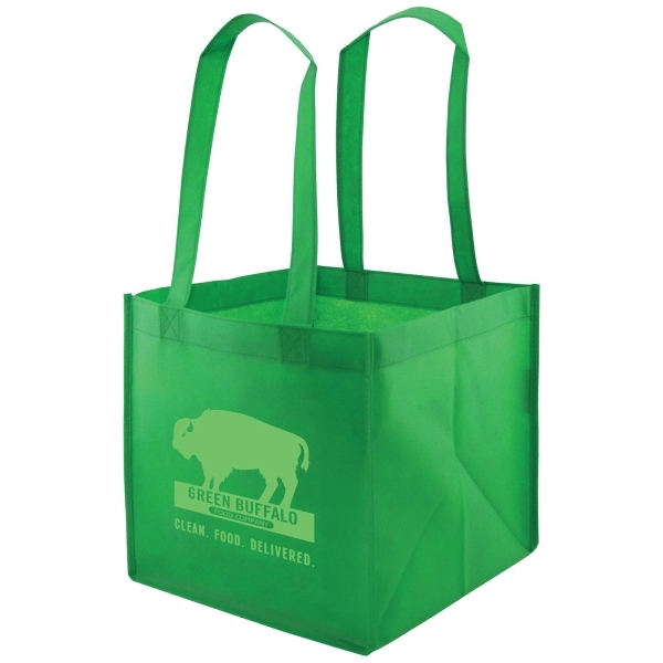 10" x 10" x 10" Hexa tote in cube shape; includes... from ASI 75731 PWS / Pacific Western Sales/PWS