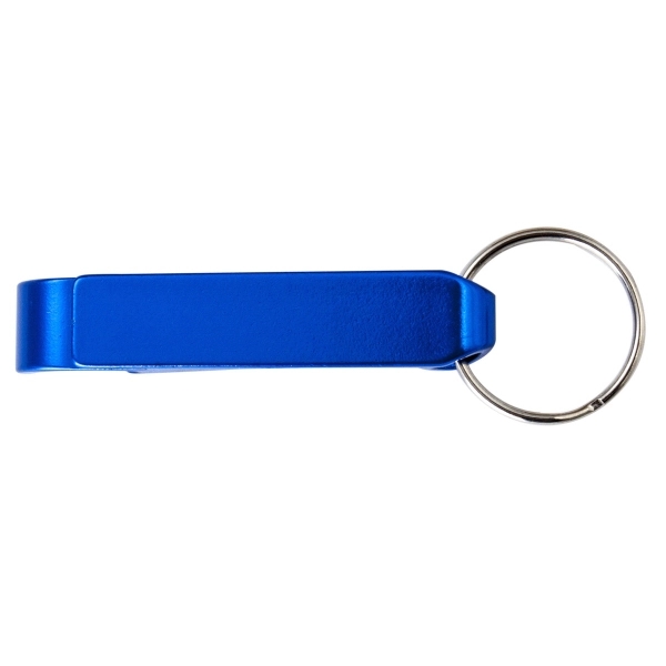 Aluminum Bottle and can Opener with key ring.  Rush service... from ASI 41511 Brainchild USA Inc / BrainChild Gift Club