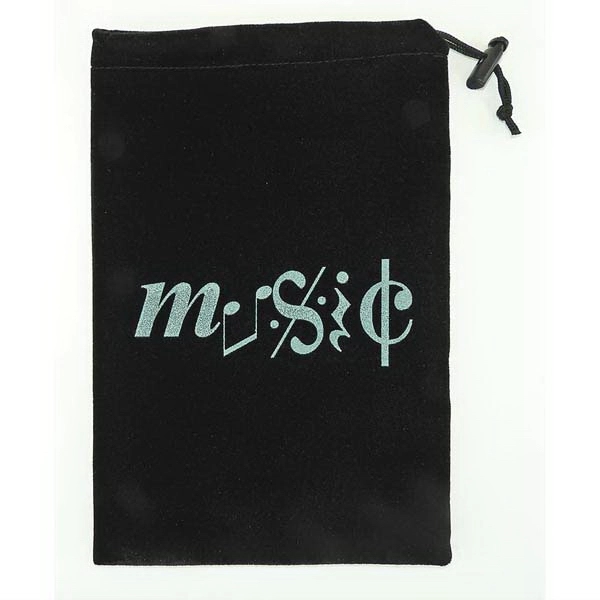 Flocked Velvet Drawstring Bag features knotted drawstring closure with cord lock.... from ASI 41630 Brave USA