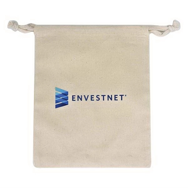 100% Natural Cotton Drawstring Bag available in multiple sizes.... from ASI 41630 Brave USA