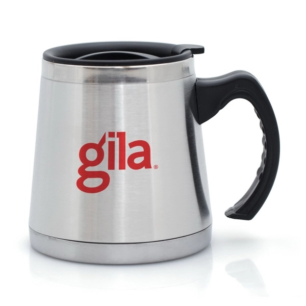 Double Wall Stainless Steel Construction 16 oz. Capacity Wide Base for... from ASI 40544 Binaco / Binaline