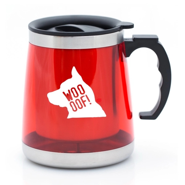 Acrylic Exterior with Stainless Steel Interior  16 oz. Capacity Wide... from ASI 40544 Binaco / Binaline