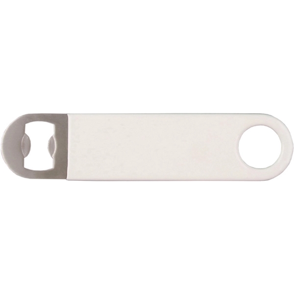 7" vinyl wrapped Bottle Opener, key holder... from ASI 74585 Nu Promo International / Nu Promo Line