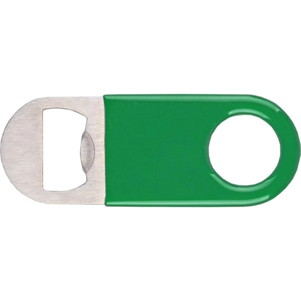 Vinyl Wrapped Bottle Opener, Key Holder... from ASI 74585 Nu Promo International / Nu Promo Line