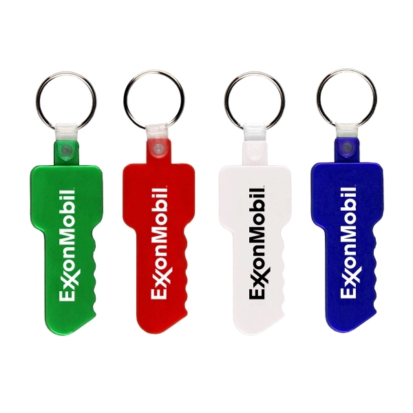 Key Shape PVC Key Holder... from ASI 74585 Nu Promo International / Nu Promo Line